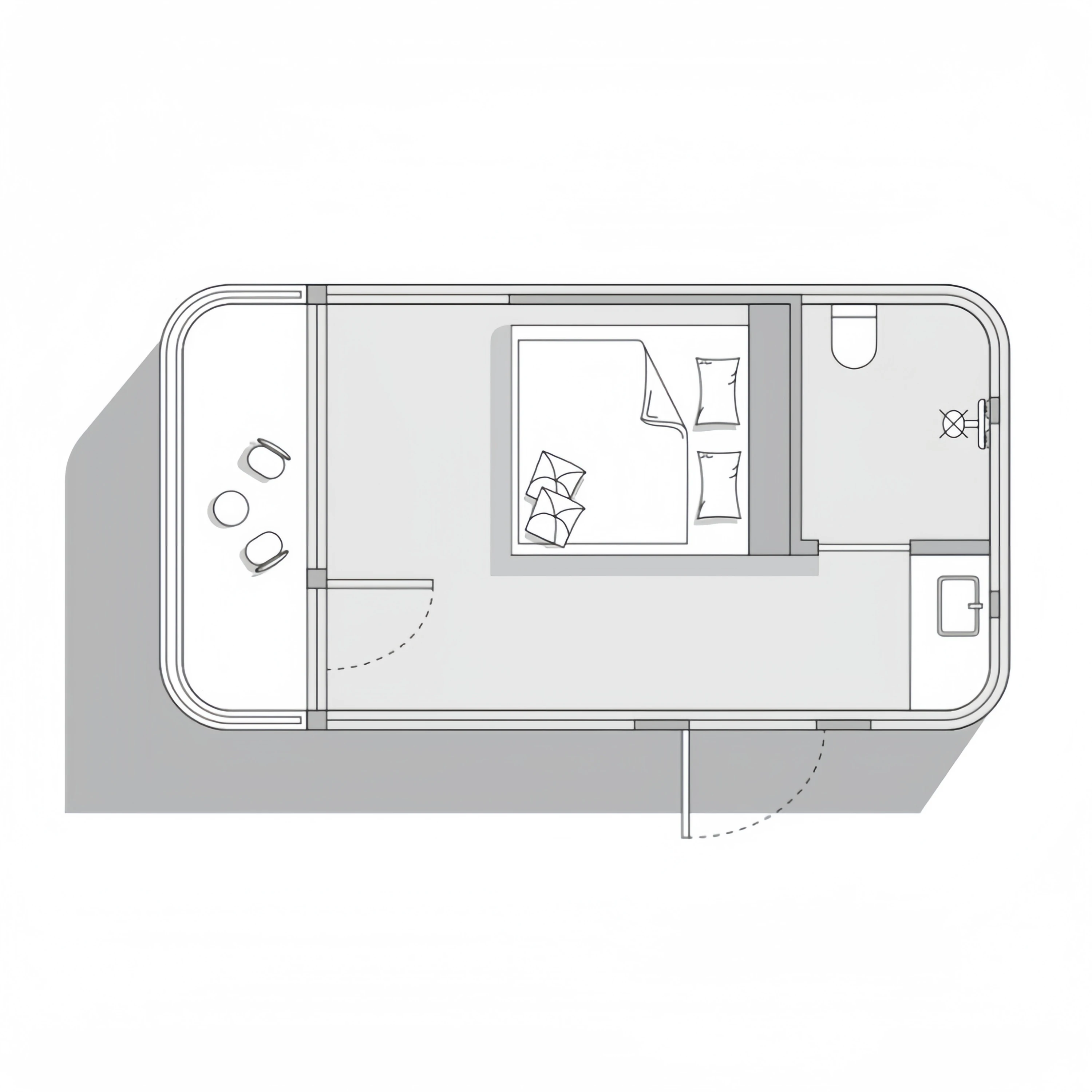 Ready-to-use Hotel Room Capsule Cabin Capsule Room Mobile Home Prefabricated Houses Resort Projects Capsule House