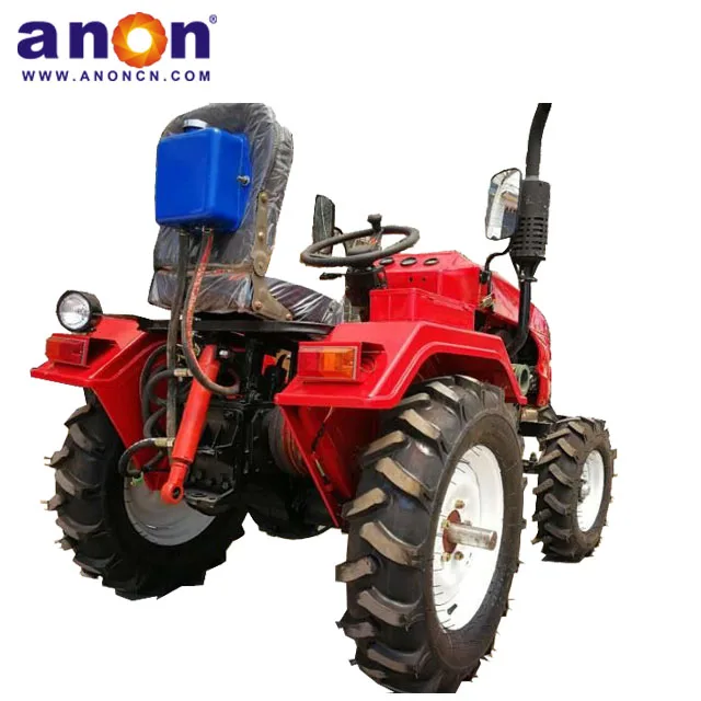 ANON farm garden tractors mini small tractor 18hp 2x2 mini tractor agricultural machinery in stock
