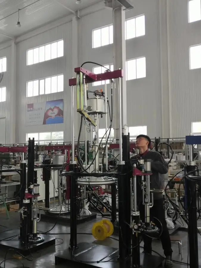 Factory Hand Operated Polyurethane Sealant Mixing Dispenser Ab Glue Two Component Dispenser Machine