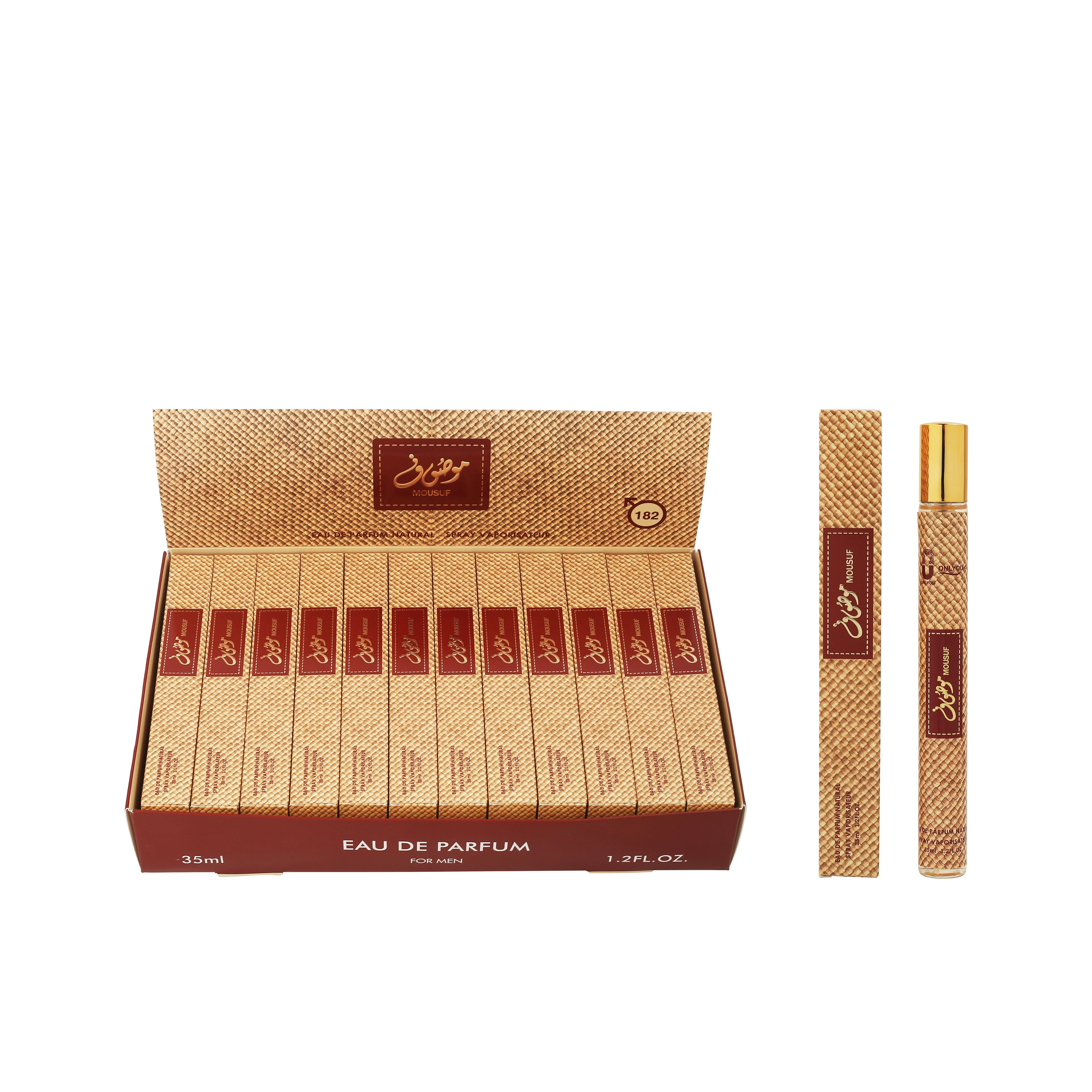 35 мл поддержка Новое поступление стойкий древесный аромат мужские пробирки мини-духи ODM/OEM