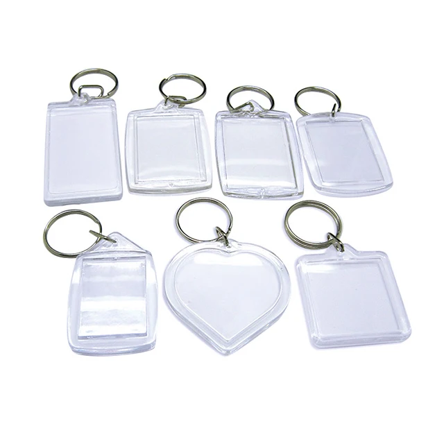 Colorful Printing Make Your Own Acrylic Charm Keychain