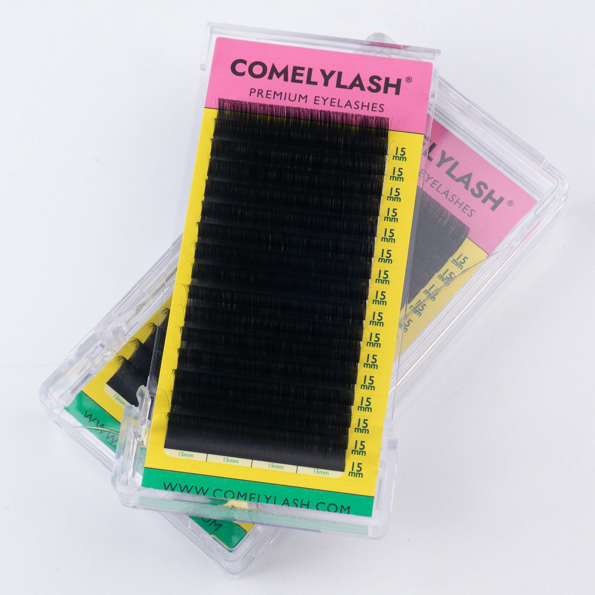 Comelylash Matte Black Cashmere Lash Extensions Volume Trays Individual Eyelash Extension Other Eyelashes