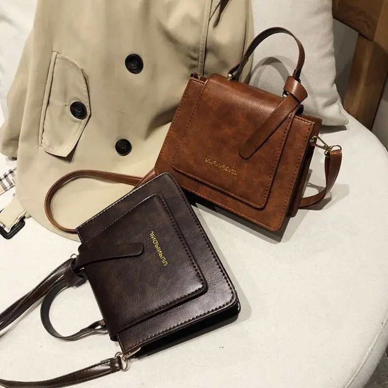 2023 New Port Style Fashion Chic Bag China Wholesale PU Ladies Shoulder Small Square Bag Luxury Female Handbag
