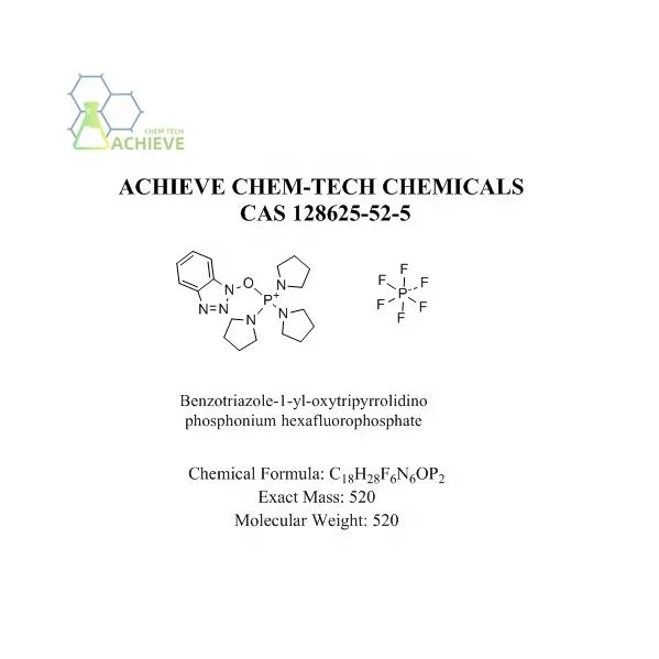 Excellent quality Organic Intermediates Benzotriazole-1-yl-oxytripyrrolidinophosphonium CAS 128625-52-5
