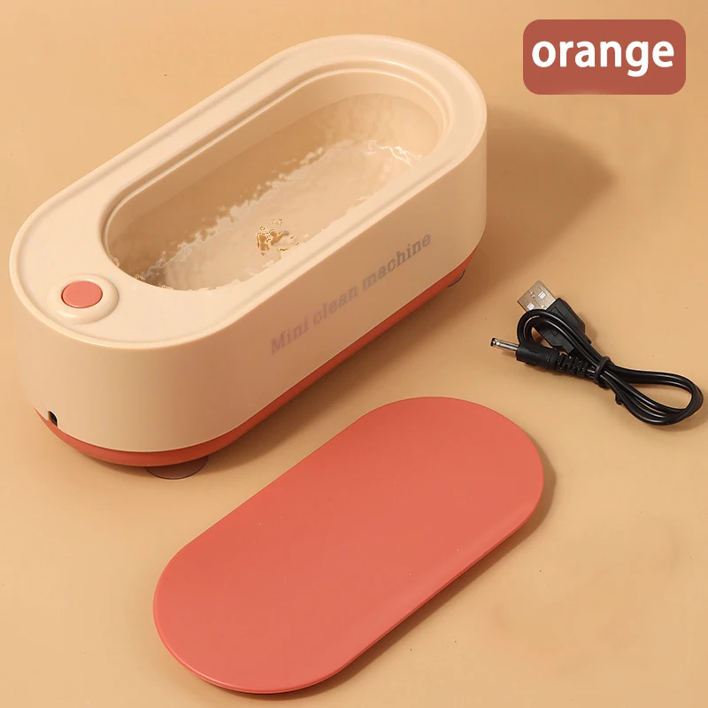OEM Electric Mini Portable USB Jewelry Watch Glasses Lens Cleaning Machine High Frequency Household Ultrasonic Cleaners