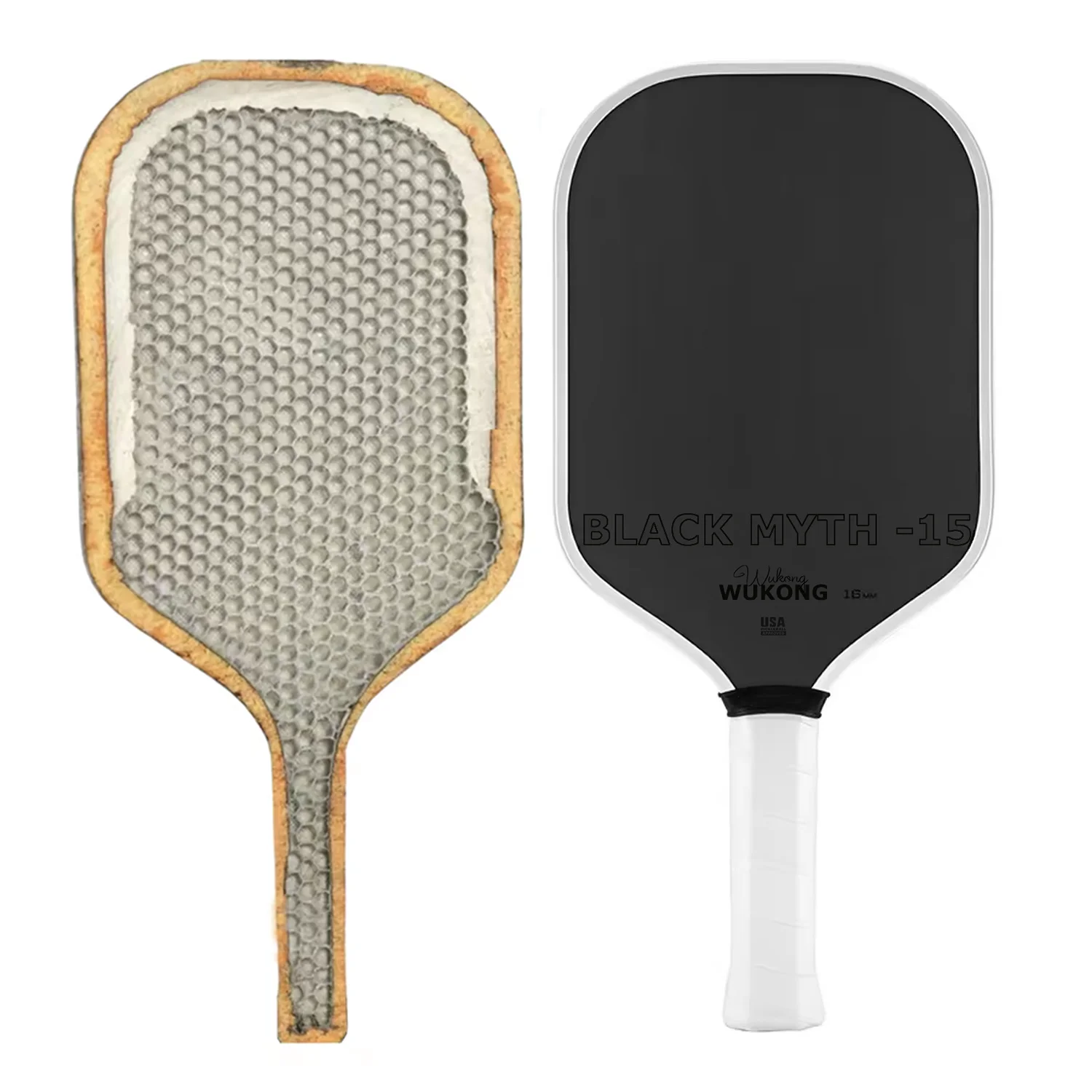 Новые идеи китайский черный миф Wukong Pickleball Paddles Gen 3 термоформованные T700 ракетка из углеродного волокна
