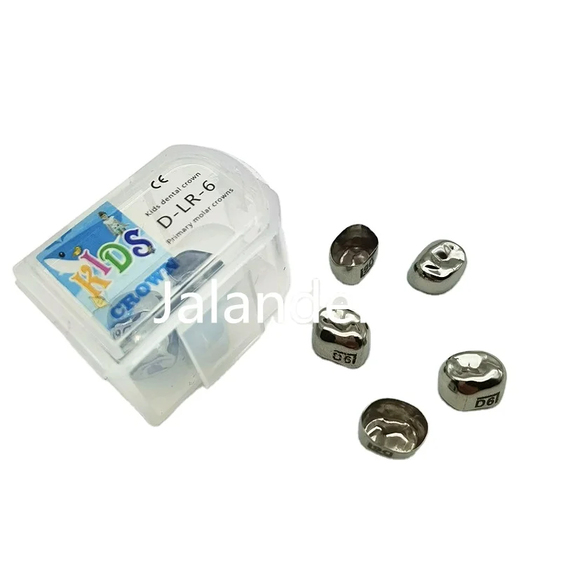 5pcs/box Dental Kids Stainless Steel Crowns Dental Primary Kids Molar Crown