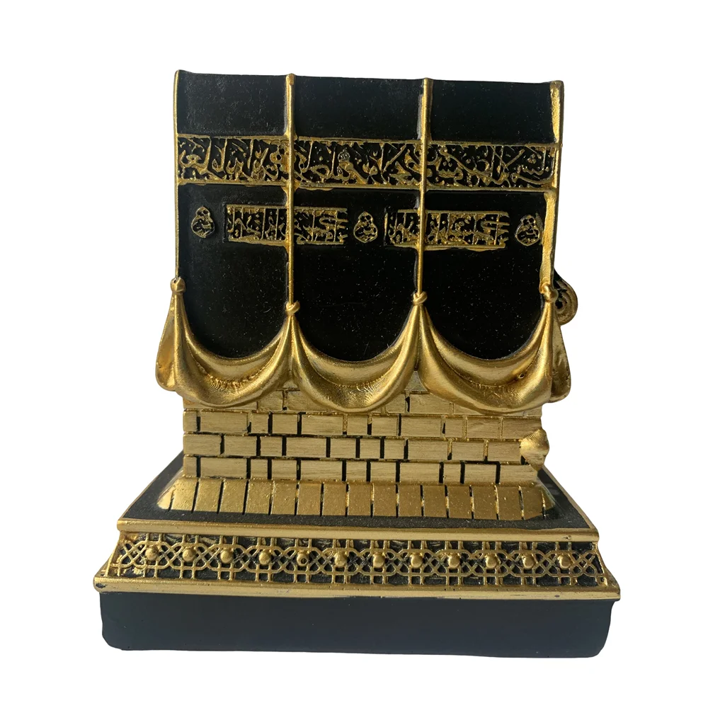 Resin Kaaba Muslim Home Decoration Islam Ramadan Decor