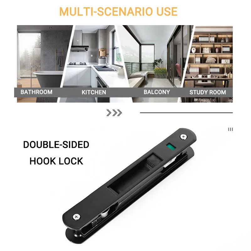 ULW customized aluminium vertical sliding windows locks double glazed zinc alloy sliding window locks with key