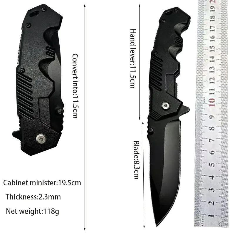 Заводская цена нержавеющий гриб edc Складной нож с пластиковой ручкой охотничий