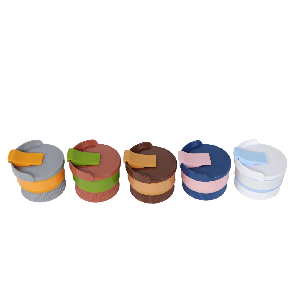 Takeout cup Telescopic bottle 2024 Tea cup Portable Silicone Folding  12Oz cafe cup 450ml
