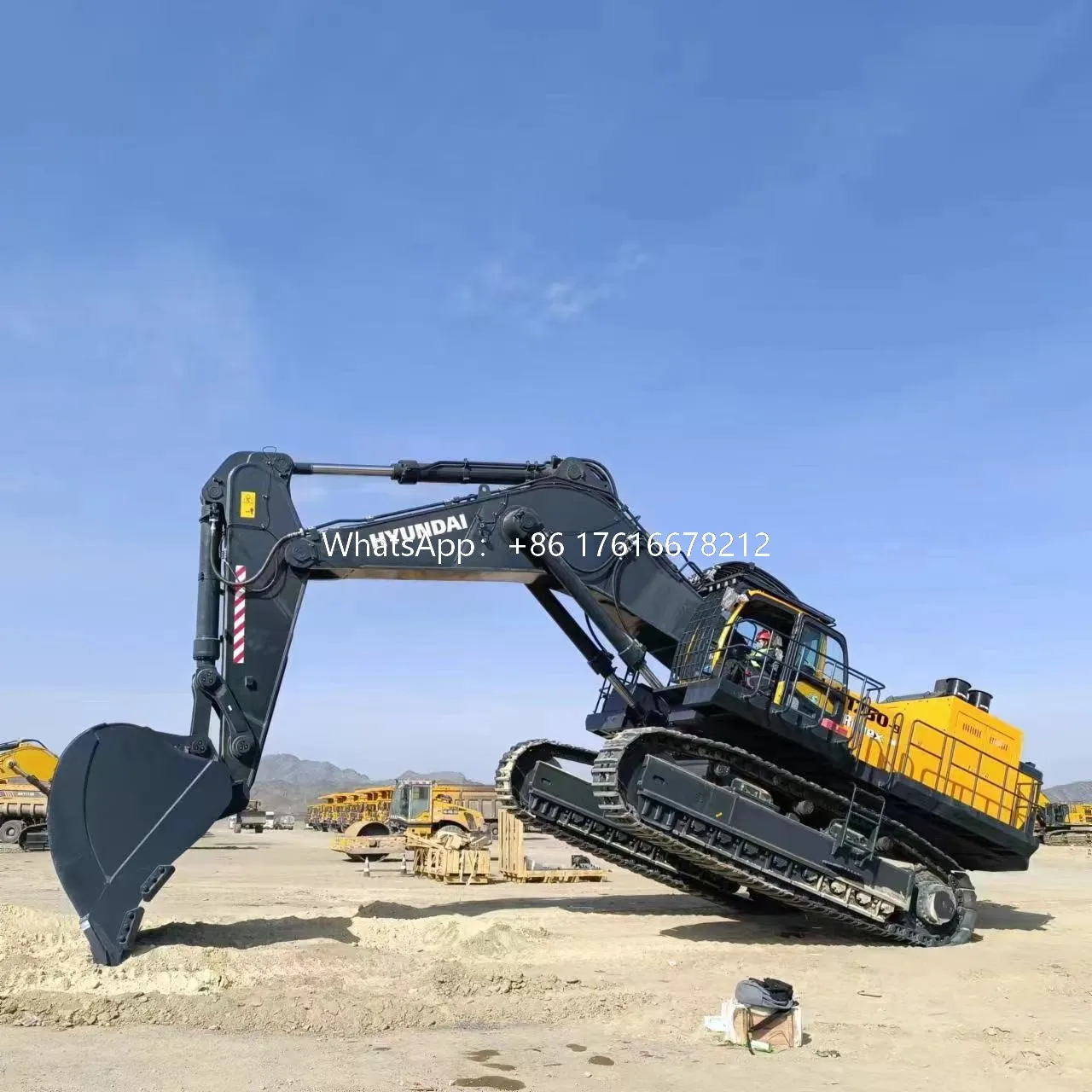 Original new excavator Hyundai 1250 Hyundai excavator hx1250 in great condition for sale High quality Hyundai 1250 in shanghai