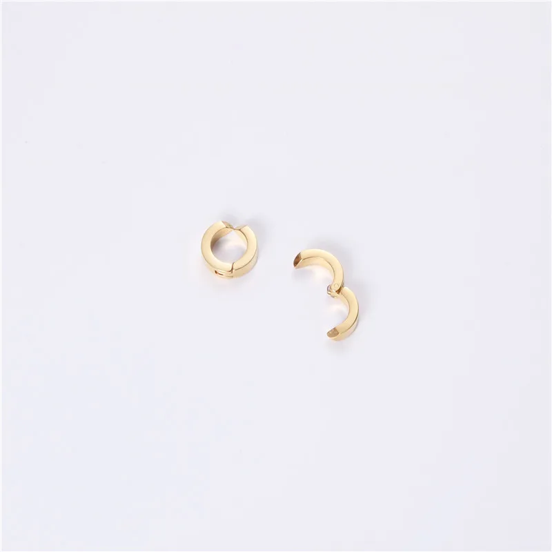 ER--01 Fashion Women Jewelry  Simple Non Pierced Ear Clip Earrings Gold No Piercing Clip On Earrings