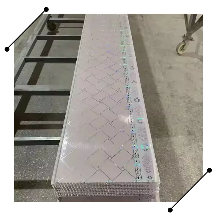 Modern Design Lightweight PVC Ceiling Panel for Bedroom Fast Arrival Plastic Balcony Home Decorative Splicing Panel