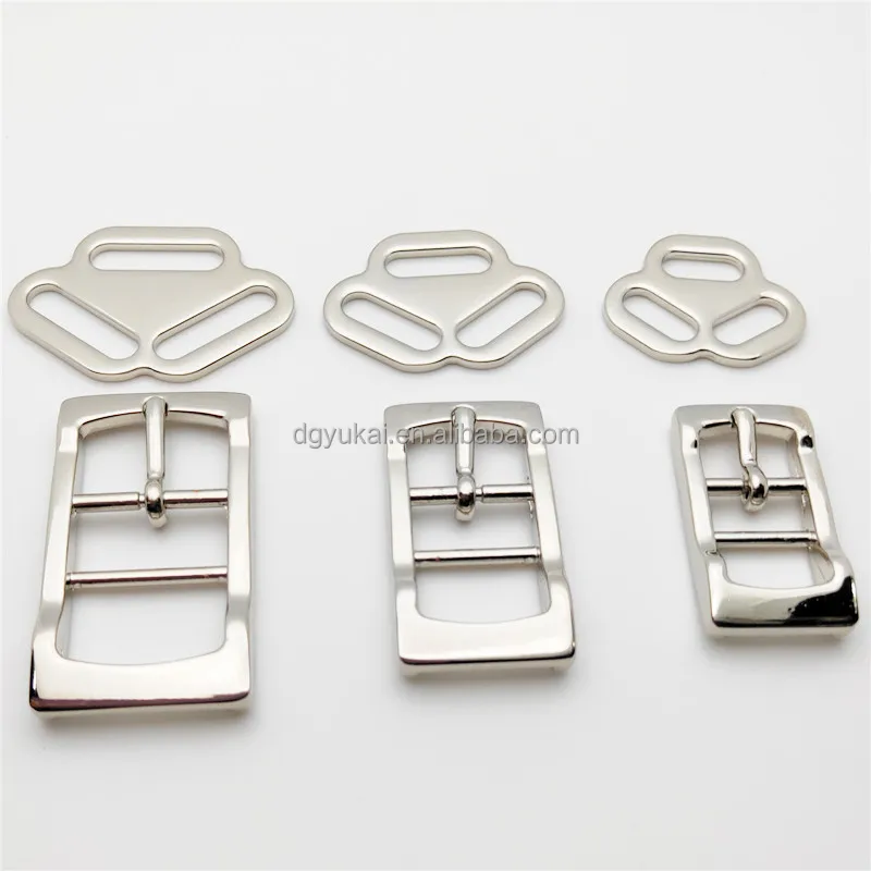 Hot Sale YuKai  Moveable Buckle Adjustable  Slider Buckle For Suspenders trousers