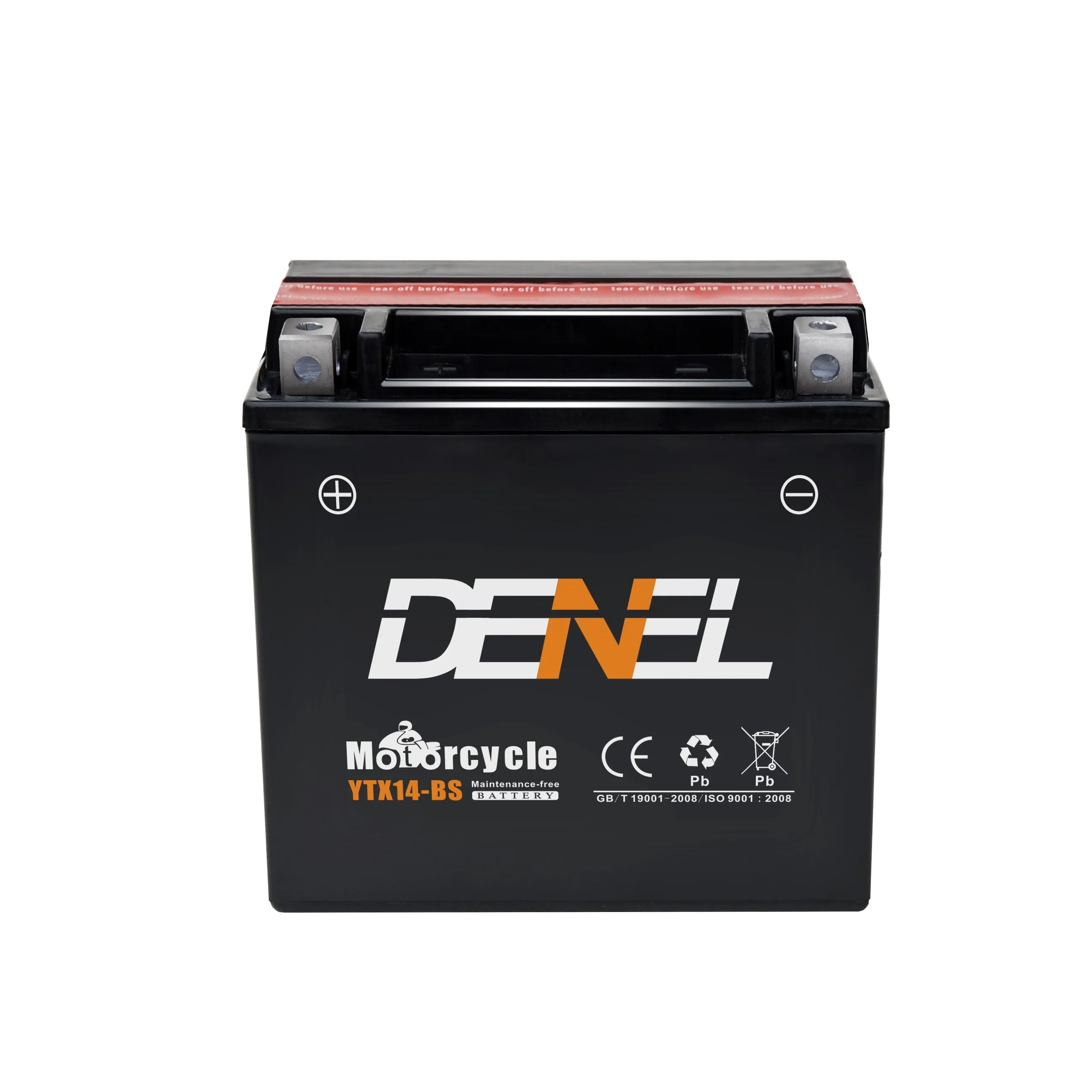 2020 newest style motorcycle standard MF battery 12V battery prices