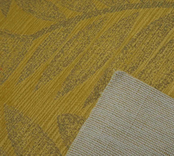 Haida knitting velour smooth soft hand feeling burnout fabric for sofa furniture