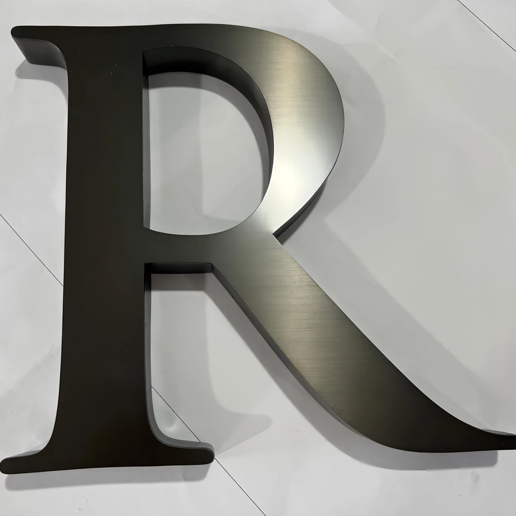 Custom Polished Stainless Steel Metal Letter Sign High-End Finishing Laser Cut Outdoor Indoor Use Cars Home Malls Acrylic