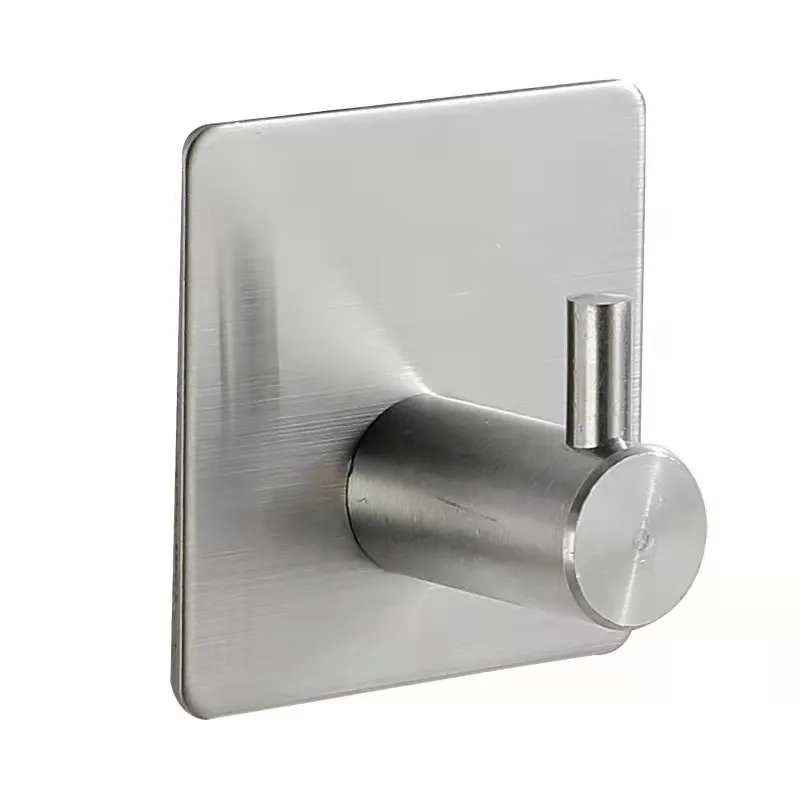 
Bathroom Accessories 304 Stainless Steel Nail-Free Adhesive Customizable Specifications Size Without Drilling Towel Rack 