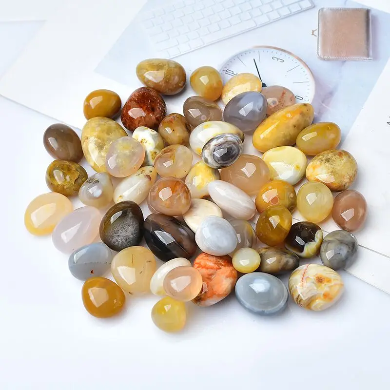 Bulk Wholesale 100g Bag Rock Natural Crystal Tumbled Stone Crystal Gravel Chips Healing Tumbled Stones