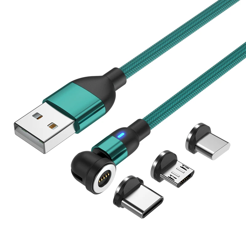 Заводская цена 3 в 1 USB зарядный кабель Multi телефон зарядное устройство магнитный для iPhone & Type C Micro