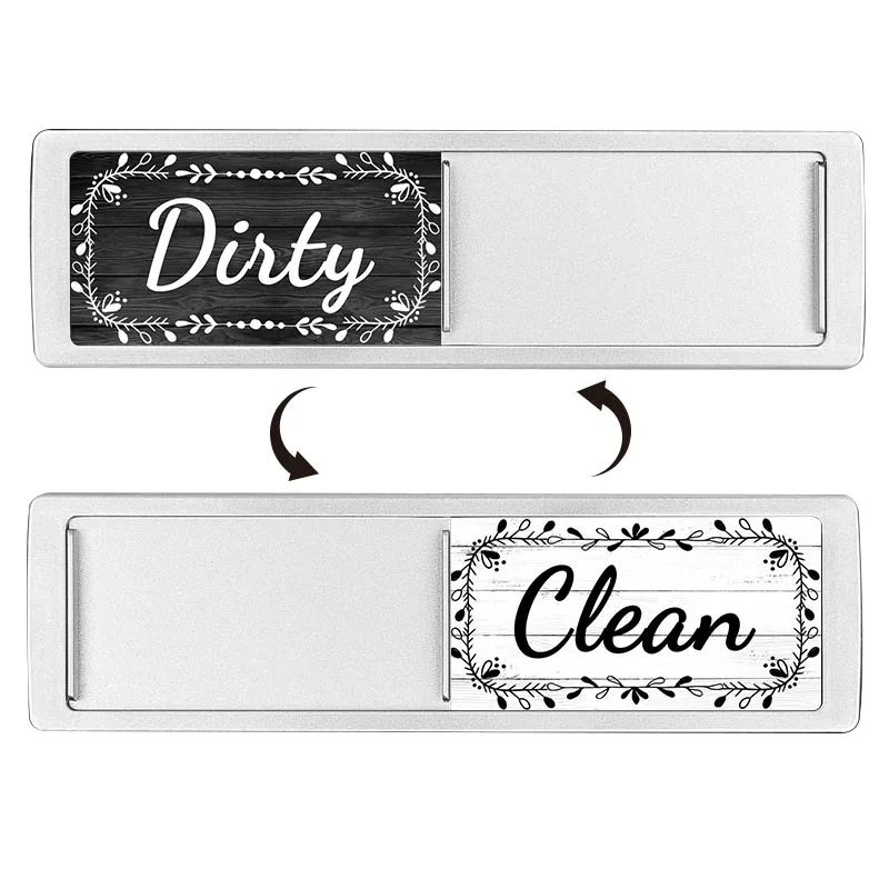 Home Hotel Door Dishwasher Magnet Acrylic Refrigerator Magnetic Sign Sticker