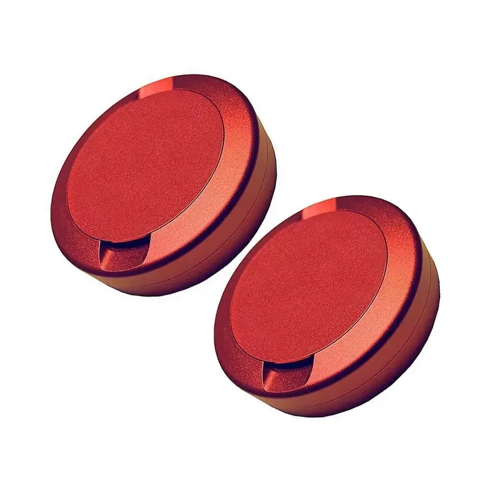 High Tolerance Metal Snus Cans CNC Machining Empty Snus Can Pouches for Snus Packaging