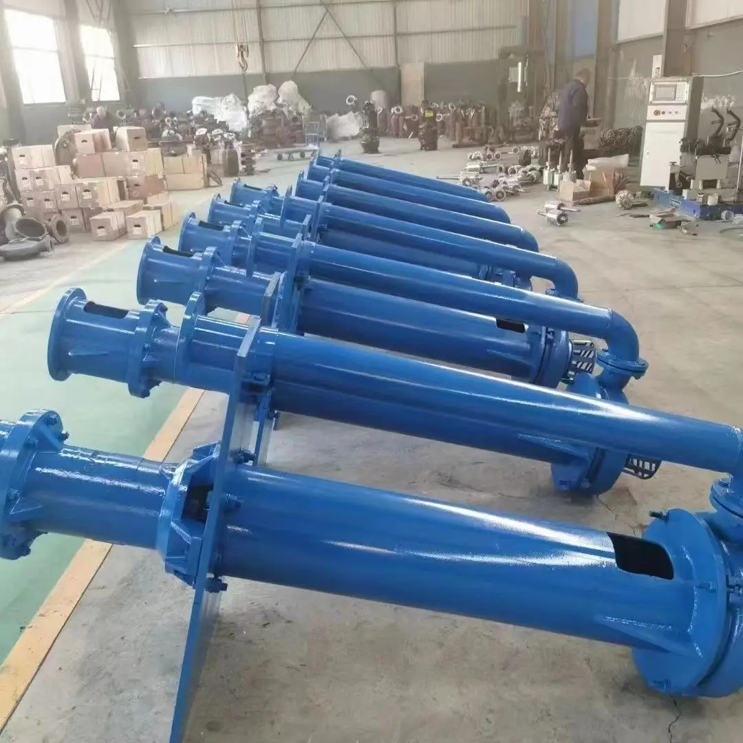 Treatment of 1-5m-high chromium alloy wear-resistant mine sewage by submerged sand mining slurry pump 65QV-SP