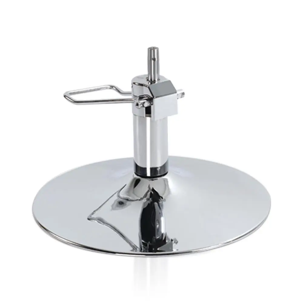 Hydraulic pump round metal salon barber chair base