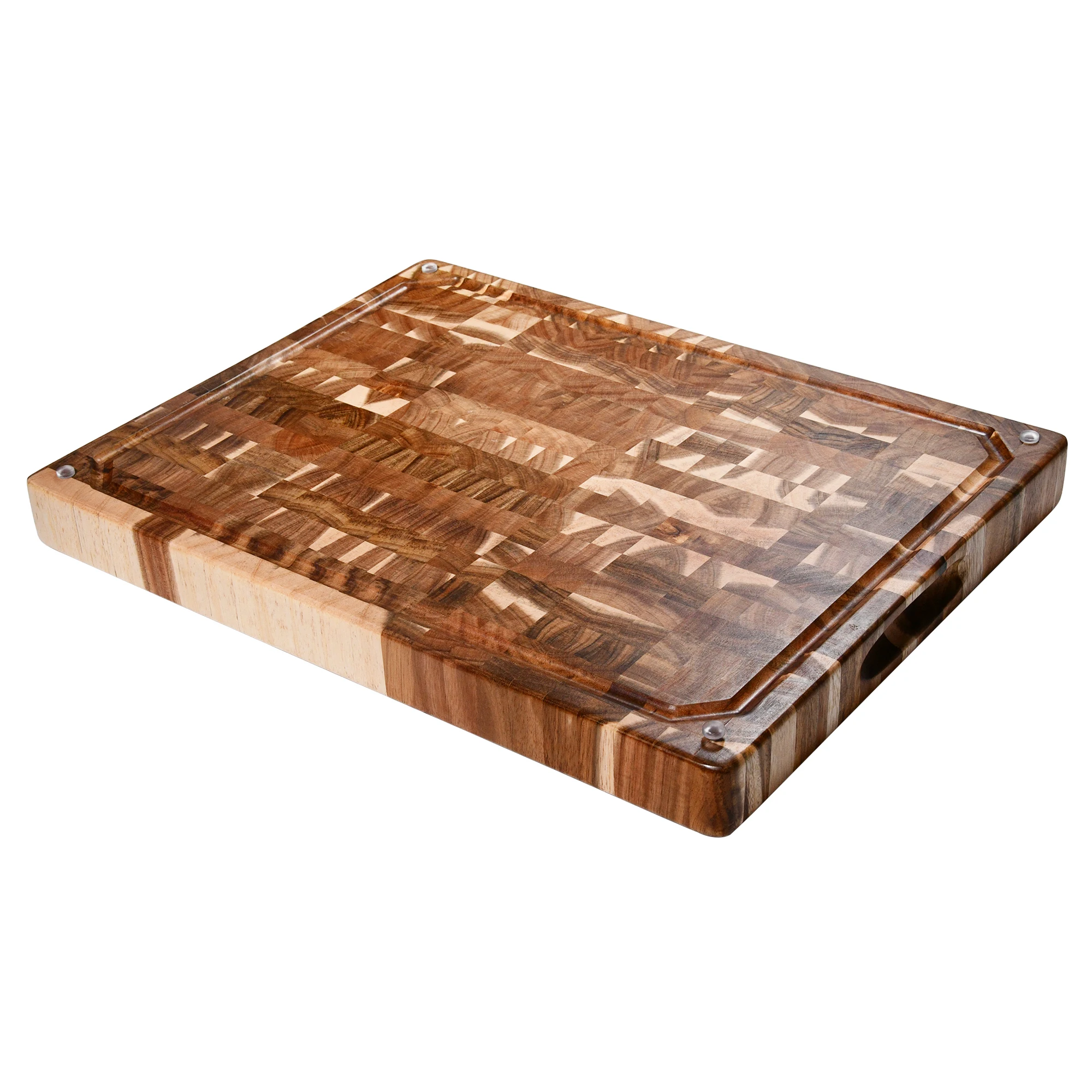 USA Hot Sale Walnut Wood End-Grain Cutting Board By Virginia Boys Kitchens Sustainable Hardwood Butcher Block