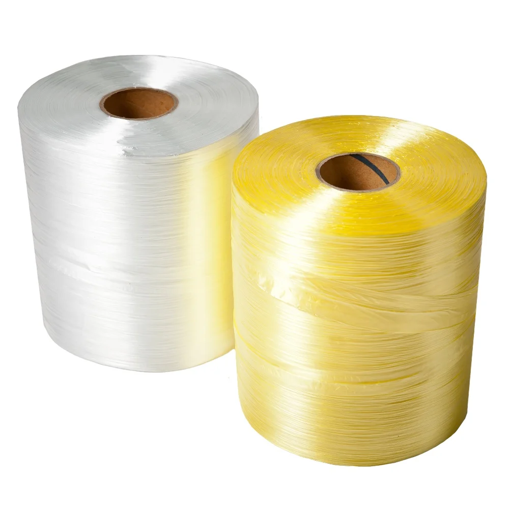 PP/PE Tying Tape Colored Polyethylene Packing Strapping Packaging Rope for Agriculture Bundling From Factory Price