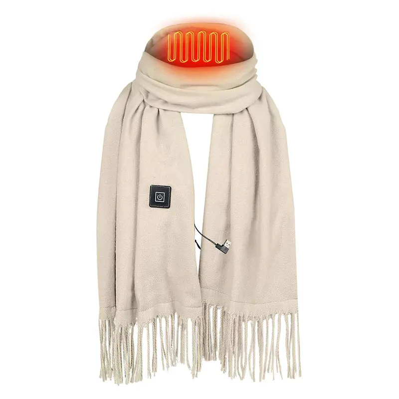 Женский шарф с подогревом через USB и нагревательной подушкой для шеи, моющийся Улучшенный нагревательный шарф (1600404158364)