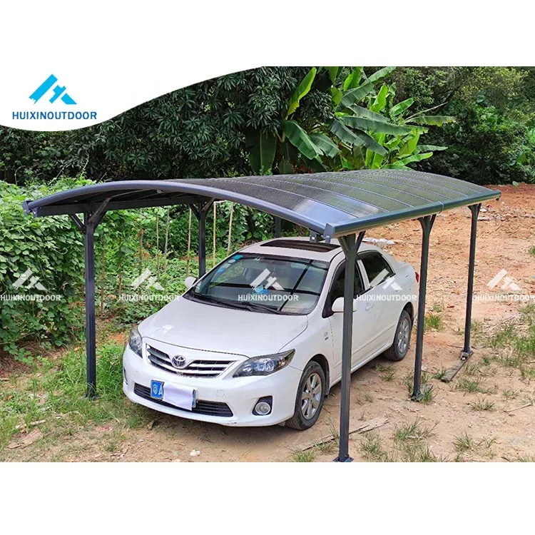 Автомобильный автомобильный навес для гаража сборный автоматический Solaire Pv Anlag металлические наружные алюминиевые гаражи навесы и автомобилей