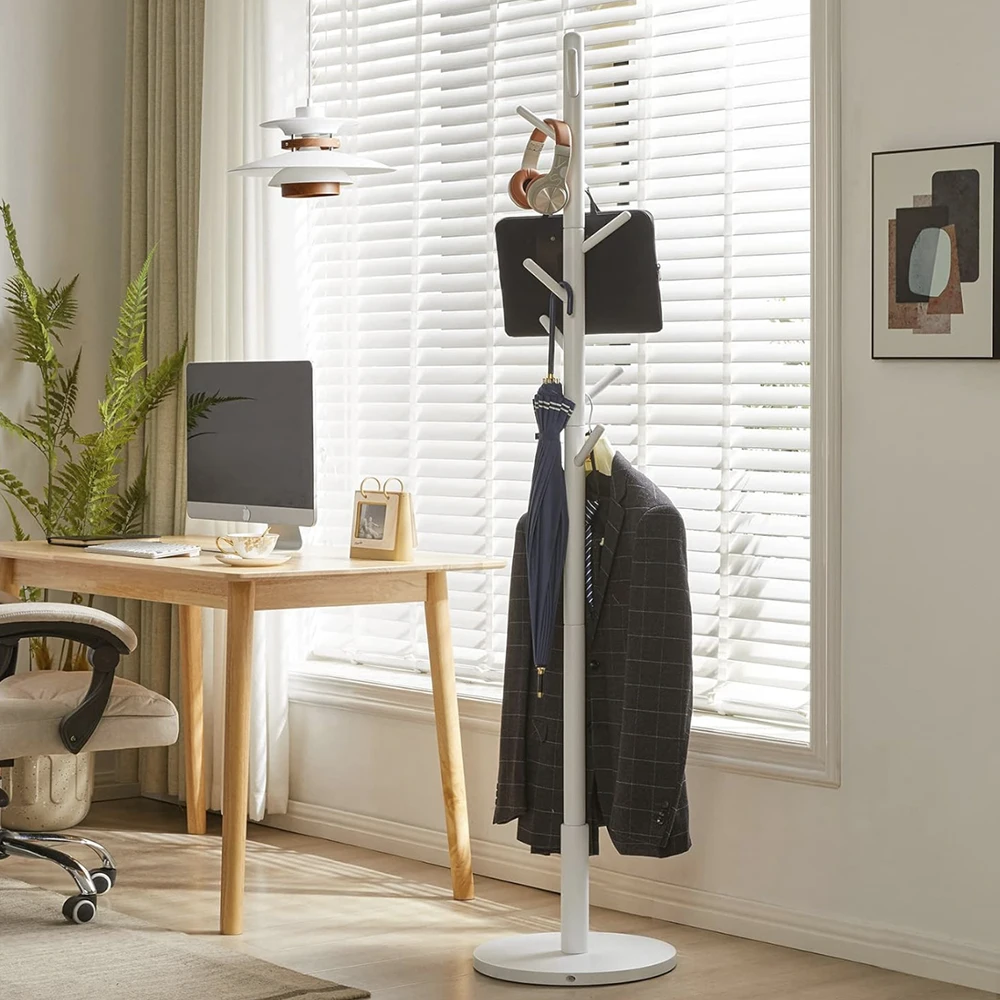 Modern living room furniture - Cheap vertical clothes hangers bag hangers wooden Stand standing Coat rack