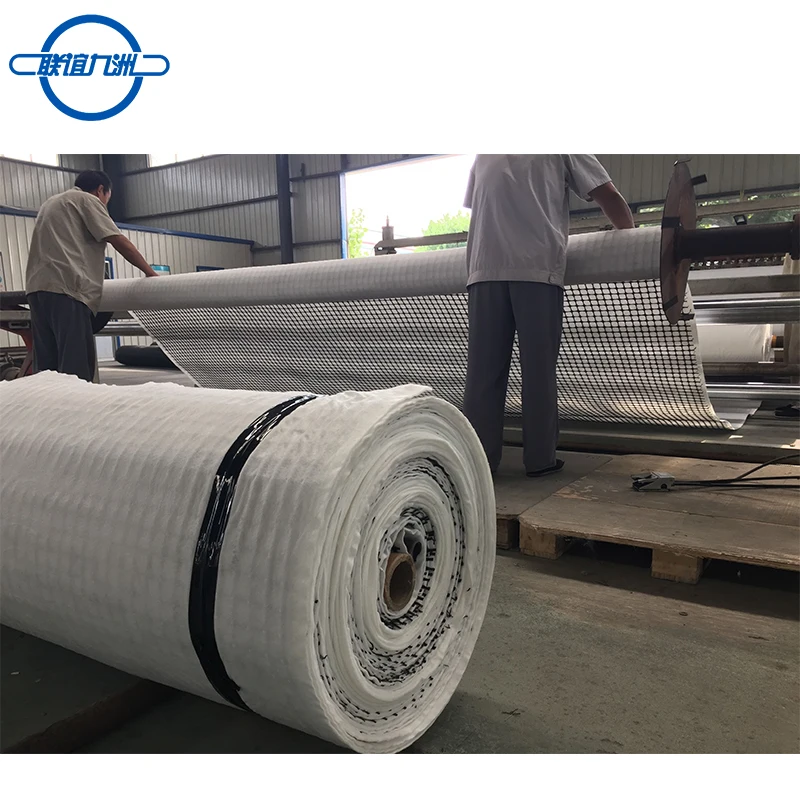 
Driveway geogrid composite non woven geotextile machinery 119gsm 