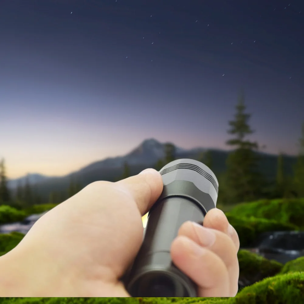 PLD-AK029-7 3* AAA battery Super Bright LED Flashlight Handheld Portable Mini Torches