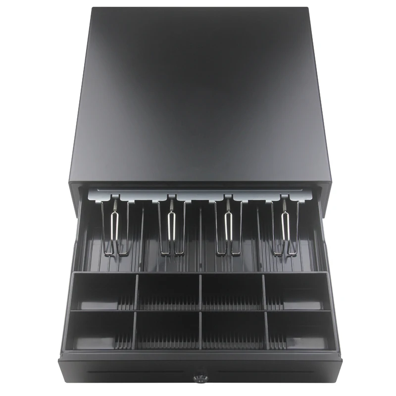 Kinghe 405A/410 кассовый ящик POS аппарат 4 ячейки 5 секций коробка для денег RJ11