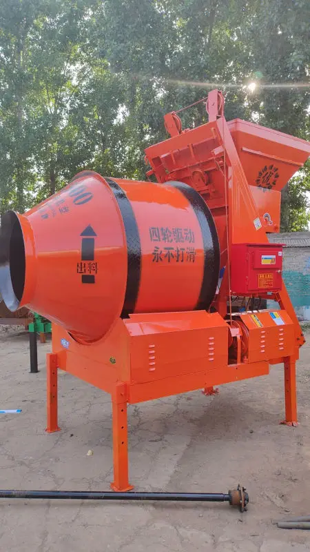 High Production Efficiency Drum Concrete Mixer Popular Product Timely And Efficient Service