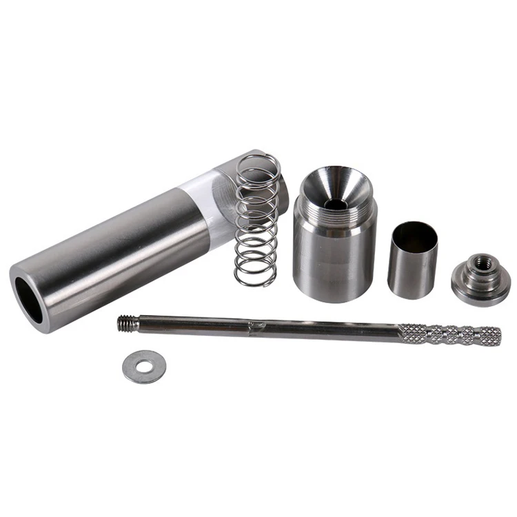 Wholesale Kitchen Mini Spices Thumb Press Pepper Grinder Manual Pepper Mill Stainless Steel Salt And Pepper Grinder Set