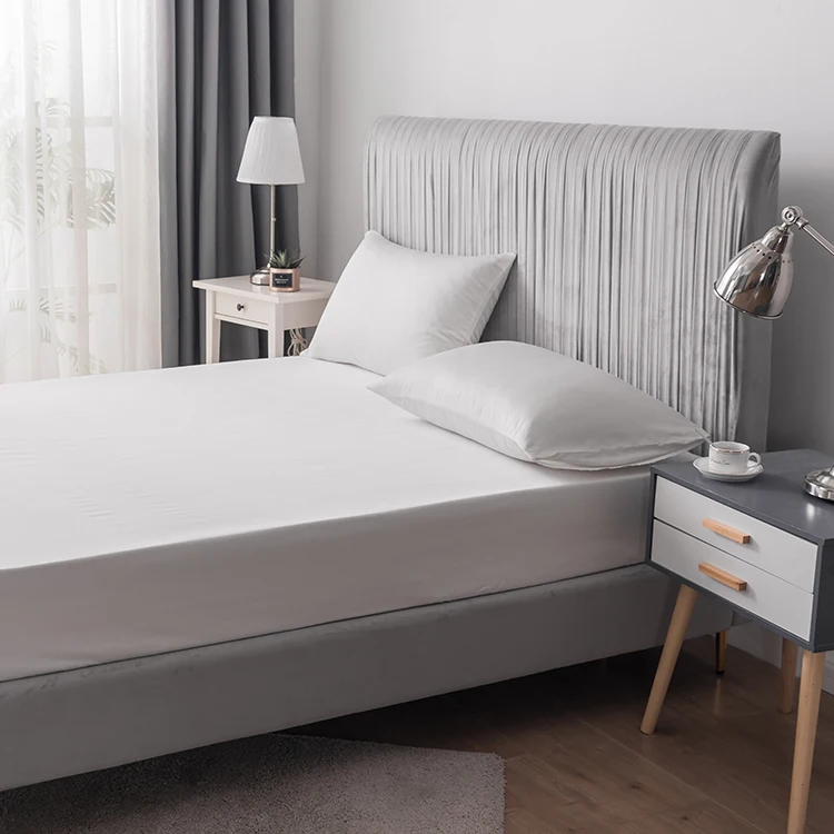 Hotel fitted size online sale 100% cotton bed sheets from china supplier