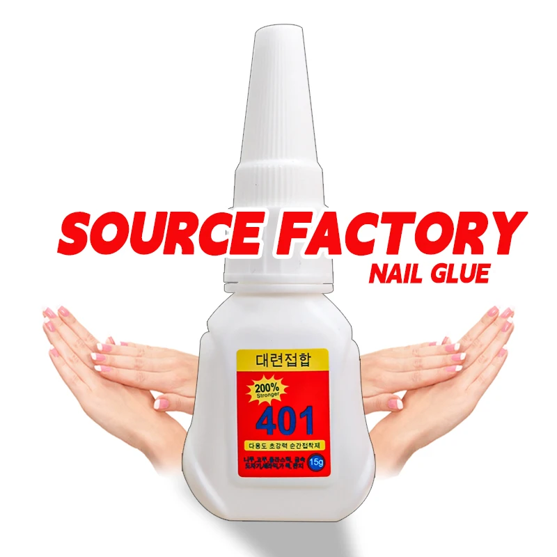 Long Lasting and Strong Bond Nail Adhesive for False Nails Professional Acrylic Adhesive