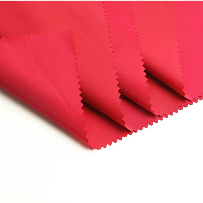 Hot Sale 300T Poly Pongee 50D Polyester Fabric For Garment