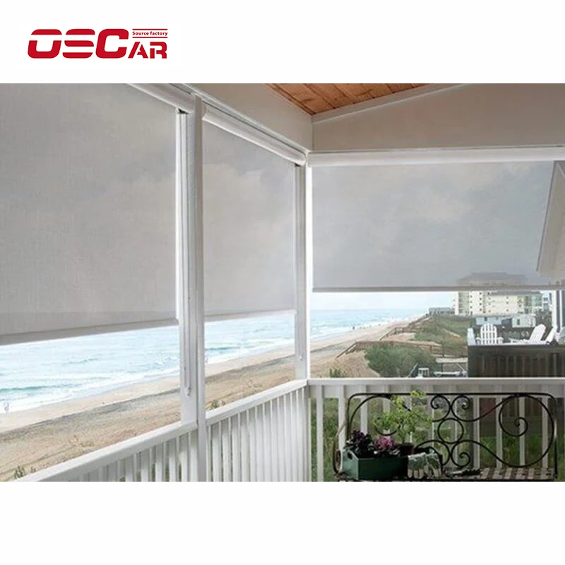 waterproof automatic aluminium rolling shutters roof systems exterior retractable glass cover