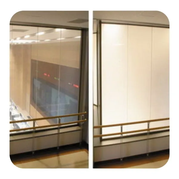 switchable electric smart glass film opaque pdlc film smart glass m2 price