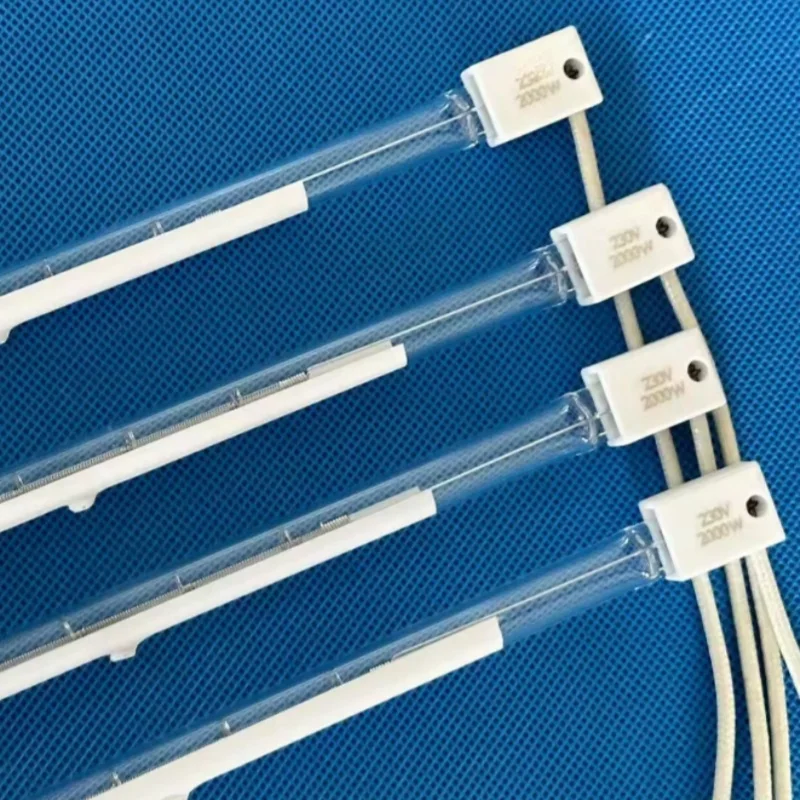 High quality halogen quartz tube heater, infrared heat lamp for pet blowers