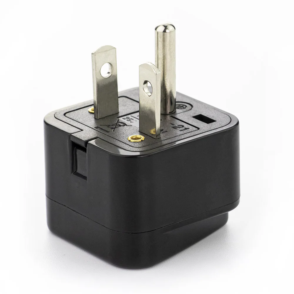 Universal US Plug adaptor Socket Travel Adapter USA Converter Electric Plug Adapter EU UK AU IT converter plug to USA