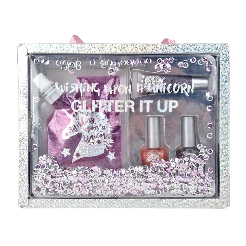 custom made reflective glitter water based nail polish UV gel set kit Varnish nails polish uv color gel nail polish