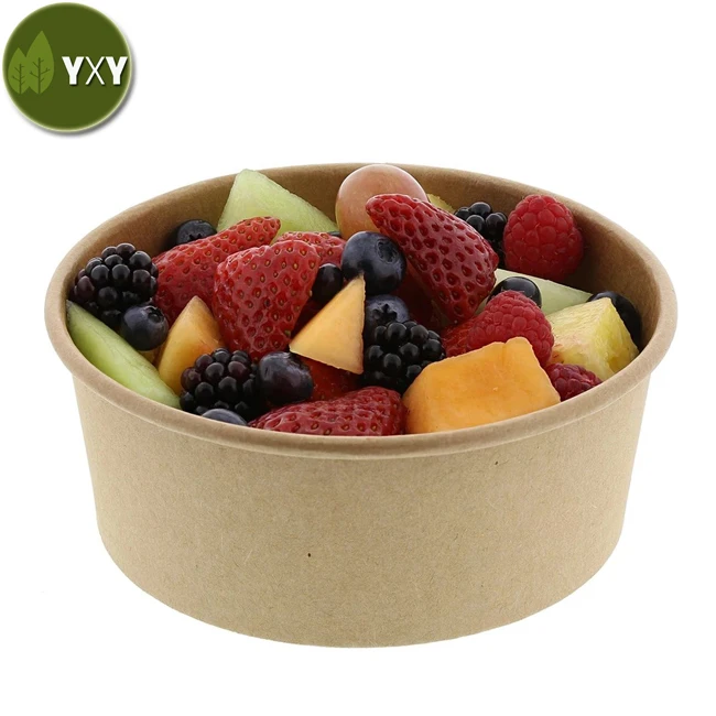 China Professional Paper Salad Bowl Manufacturer