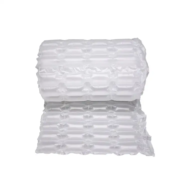 The strongest protective inflatable cushion bubbles wrap the pillow roll four rows of bubbles