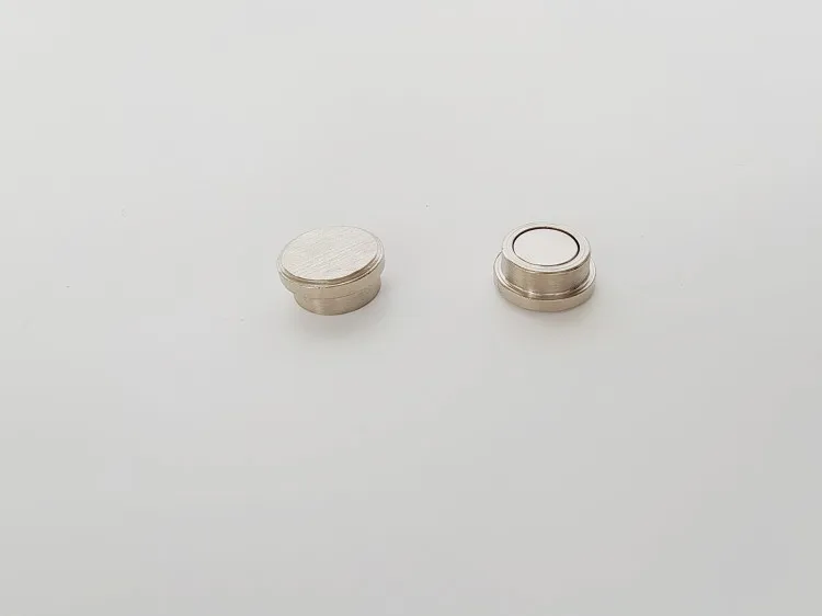 Manufacturer-owned Magnetic magnetic buckle round salvage magnetic countersunk snap